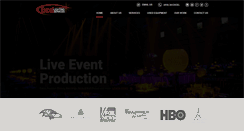 Desktop Screenshot of excellightingservices.com